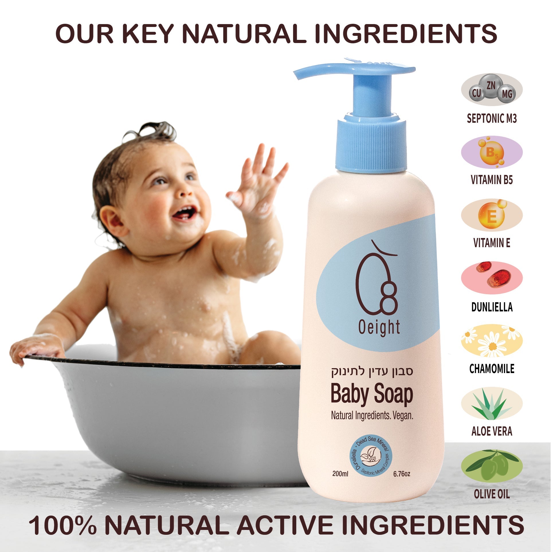 Double Soap Bundle - Oeight Baby Body Soap