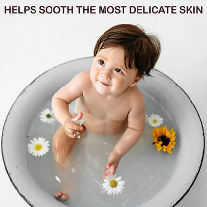 oeight baby bath oil sooth delicate skin