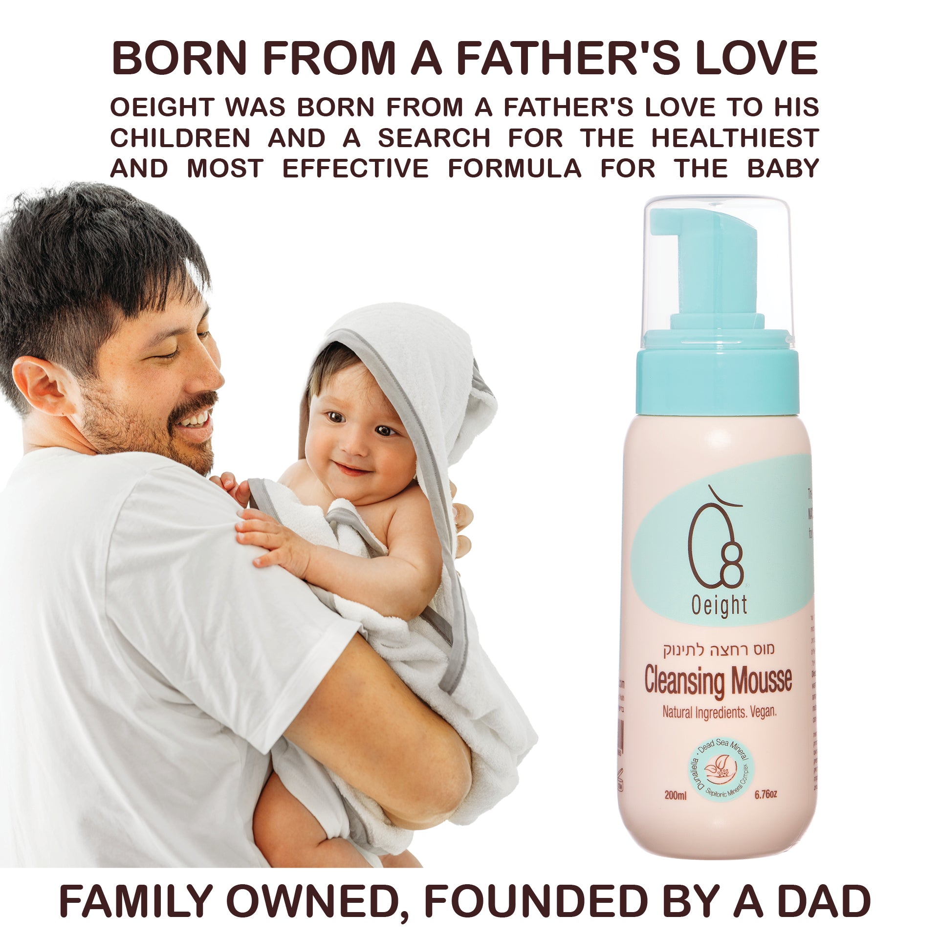 oeight cleansing mousse fathers love 